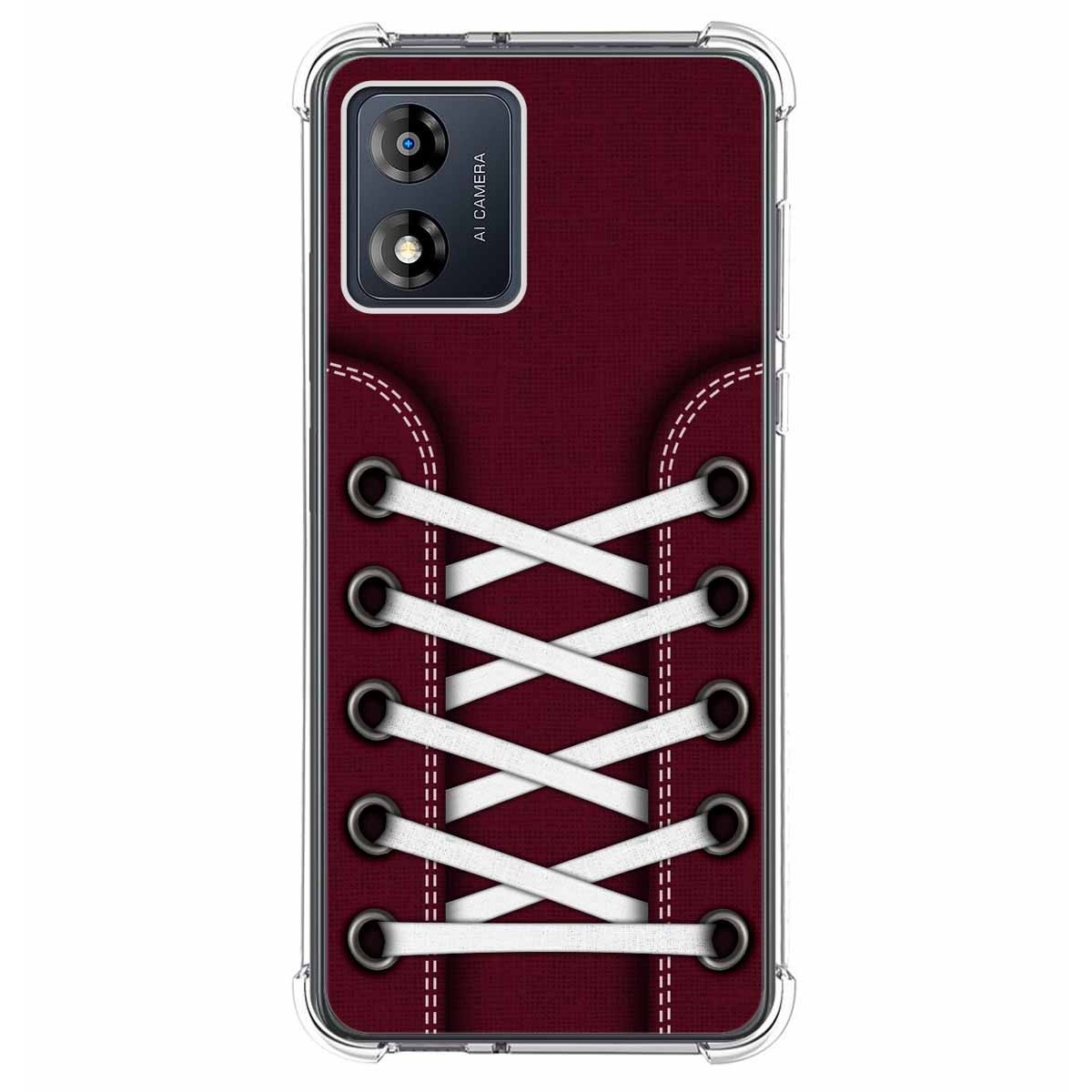 Funda Silicona Antigolpes para Motorola Moto E13 diseño Zapatillas 17 Dibujos