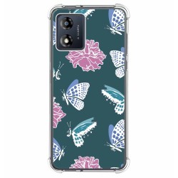 Funda Silicona Antigolpes para Motorola Moto E13 diseño Flores 10 Dibujos