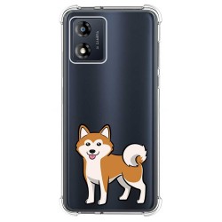 Funda Silicona Antigolpes para Motorola Moto E13 diseño Perros 02 Dibujos