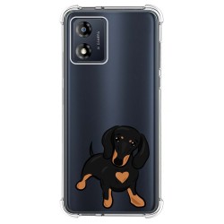 Funda Silicona Antigolpes para Motorola Moto E13 diseño Perros 04 Dibujos