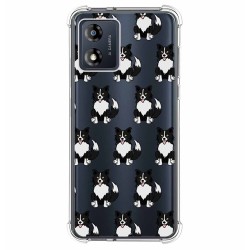 Funda Silicona Antigolpes para Motorola Moto E13 diseño Perros 07 Dibujos