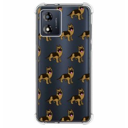 Funda Silicona Antigolpes para Motorola Moto E13 diseño Perros 09 Dibujos