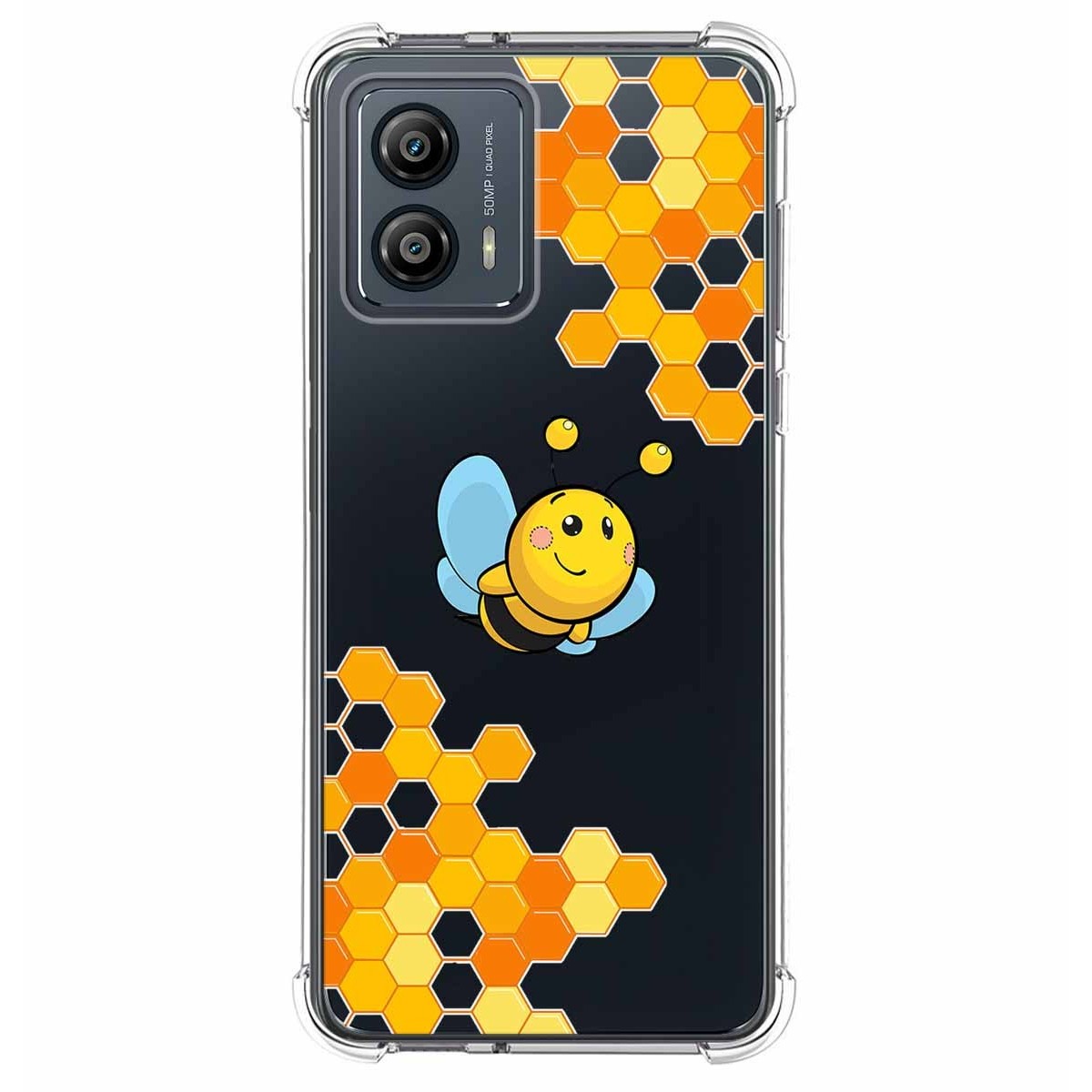 Funda Silicona Antigolpes para Motorola Moto G53 5G diseño Abeja Dibujos