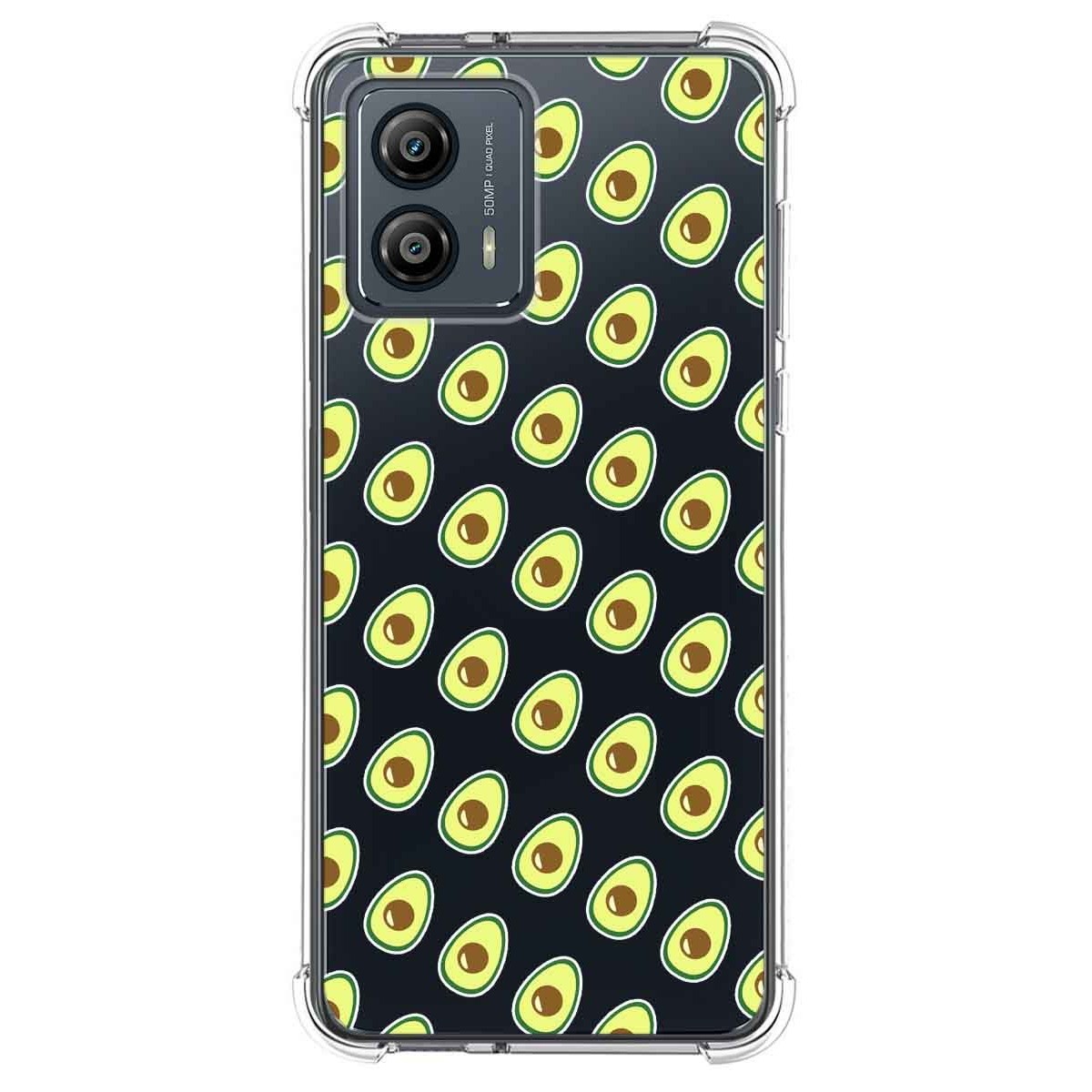 Funda Silicona Antigolpes para Motorola Moto G53 5G diseño Aguacate Dibujos