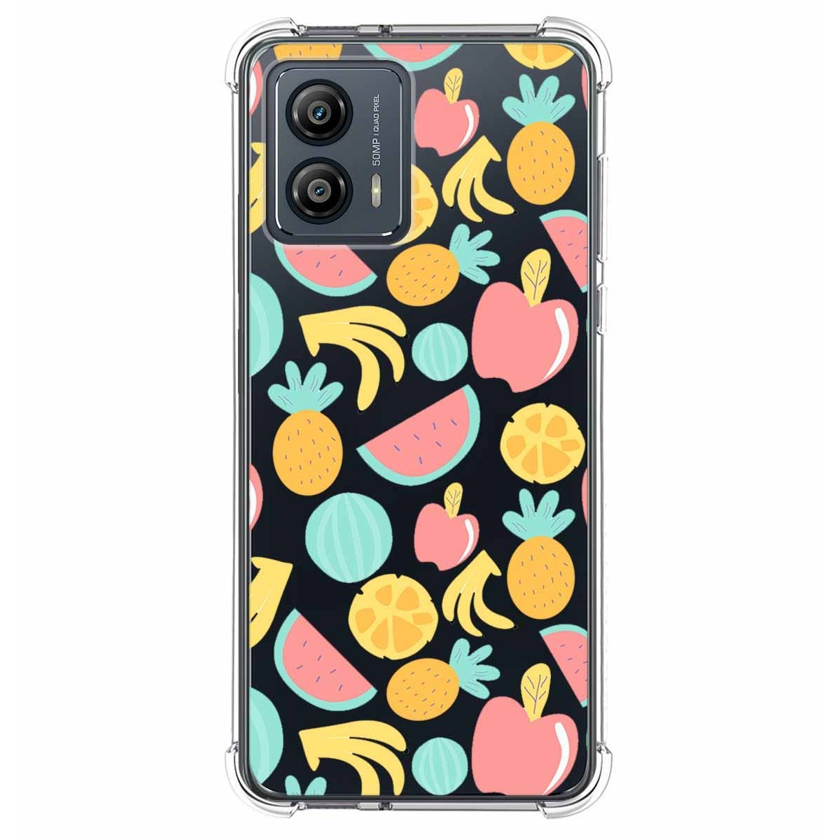 Funda Silicona Antigolpes para Motorola Moto G53 5G diseño Frutas 02 Dibujos