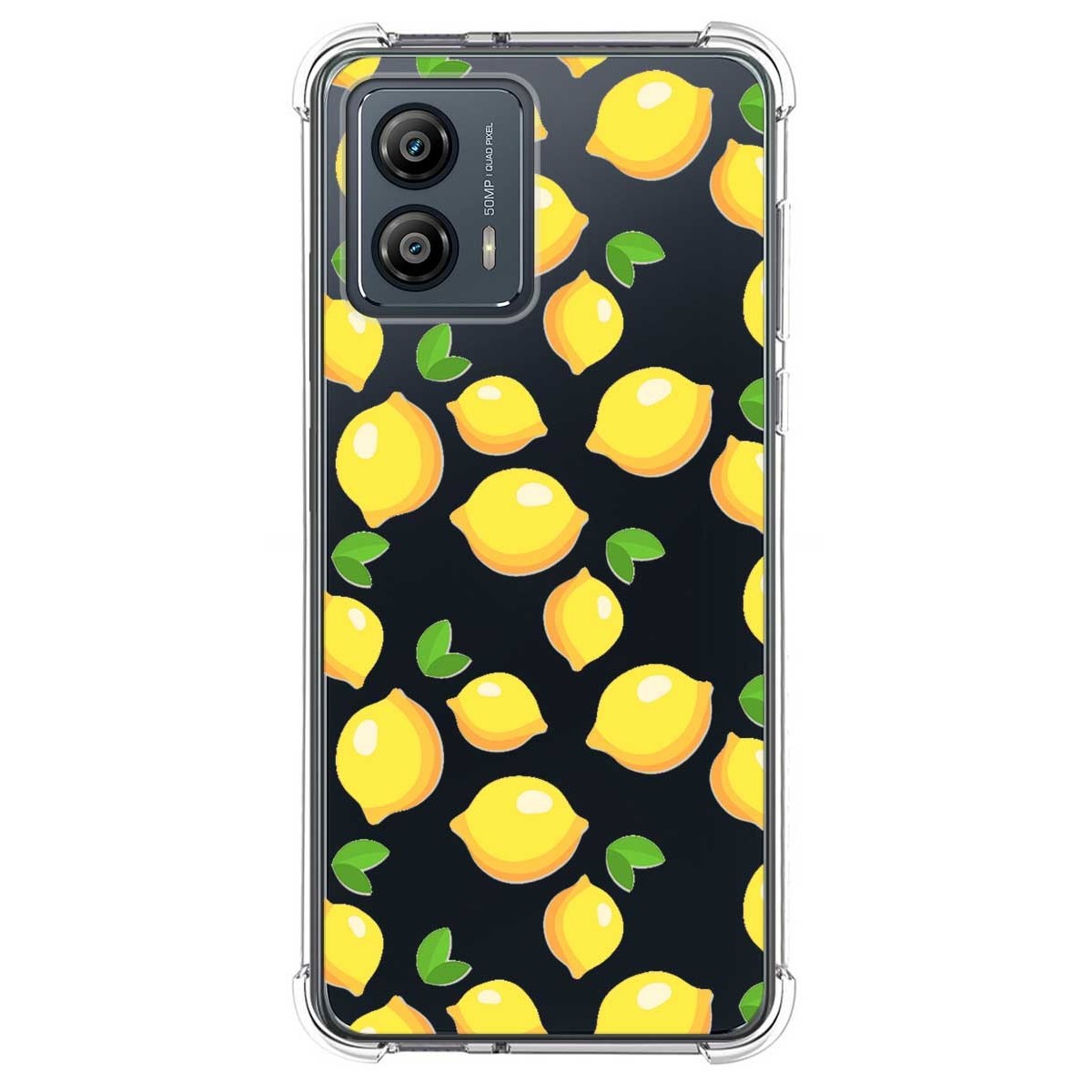 Funda Silicona Antigolpes para Motorola Moto G53 5G diseño Limones Dibujos