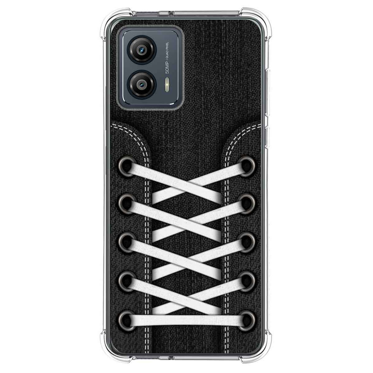 Funda Silicona Antigolpes para Motorola Moto G53 5G diseño Zapatillas 02 Dibujos