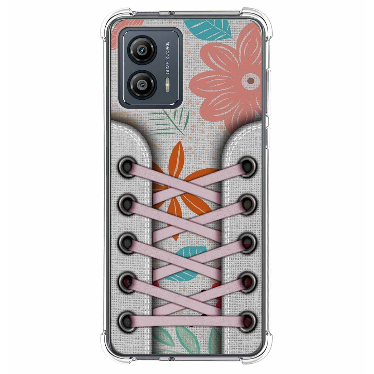 Funda Silicona Antigolpes para Motorola Moto G53 5G diseño Zapatillas 09 Dibujos