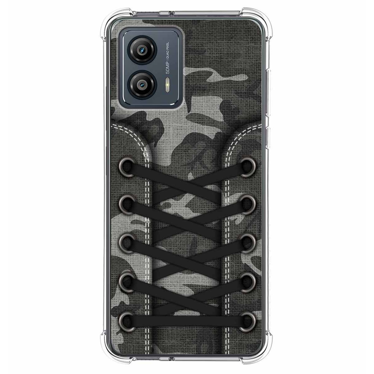 Funda Silicona Antigolpes para Motorola Moto G53 5G diseño Zapatillas 15 Dibujos