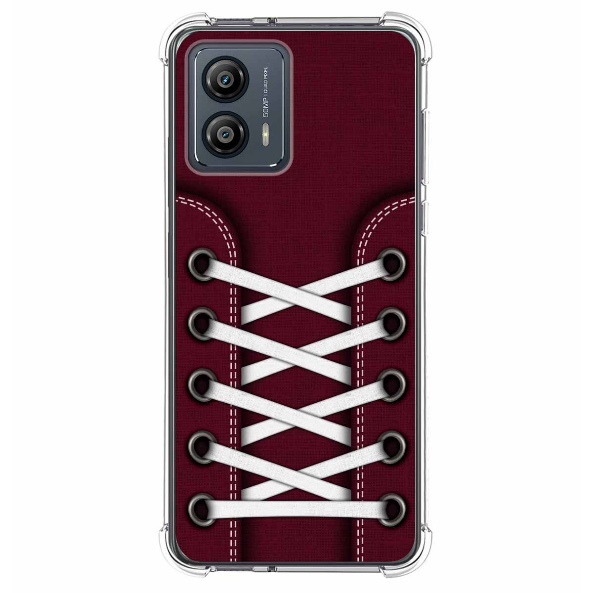 Funda Silicona Antigolpes para Motorola Moto G53 5G diseño Zapatillas 17 Dibujos