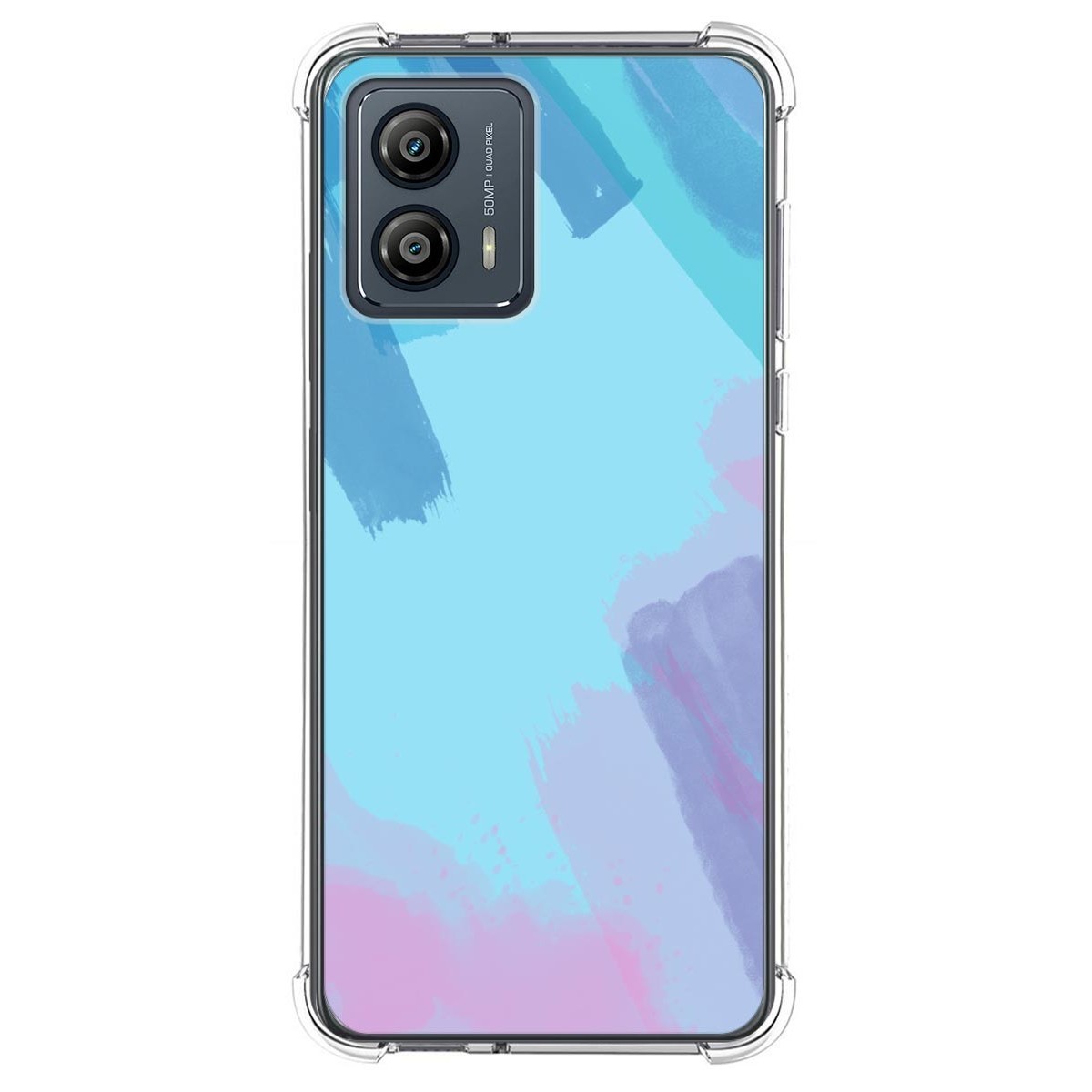 Funda Silicona Antigolpes para Motorola Moto G53 5G diseño Acuarela 10 Dibujos