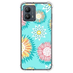 Funda Silicona Antigolpes para Motorola Moto G53 5G diseño Flores 05 Dibujos