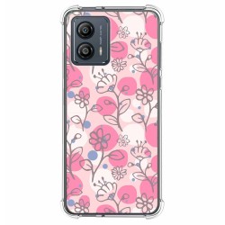 Funda Silicona Antigolpes para Motorola Moto G53 5G diseño Flores 07 Dibujos