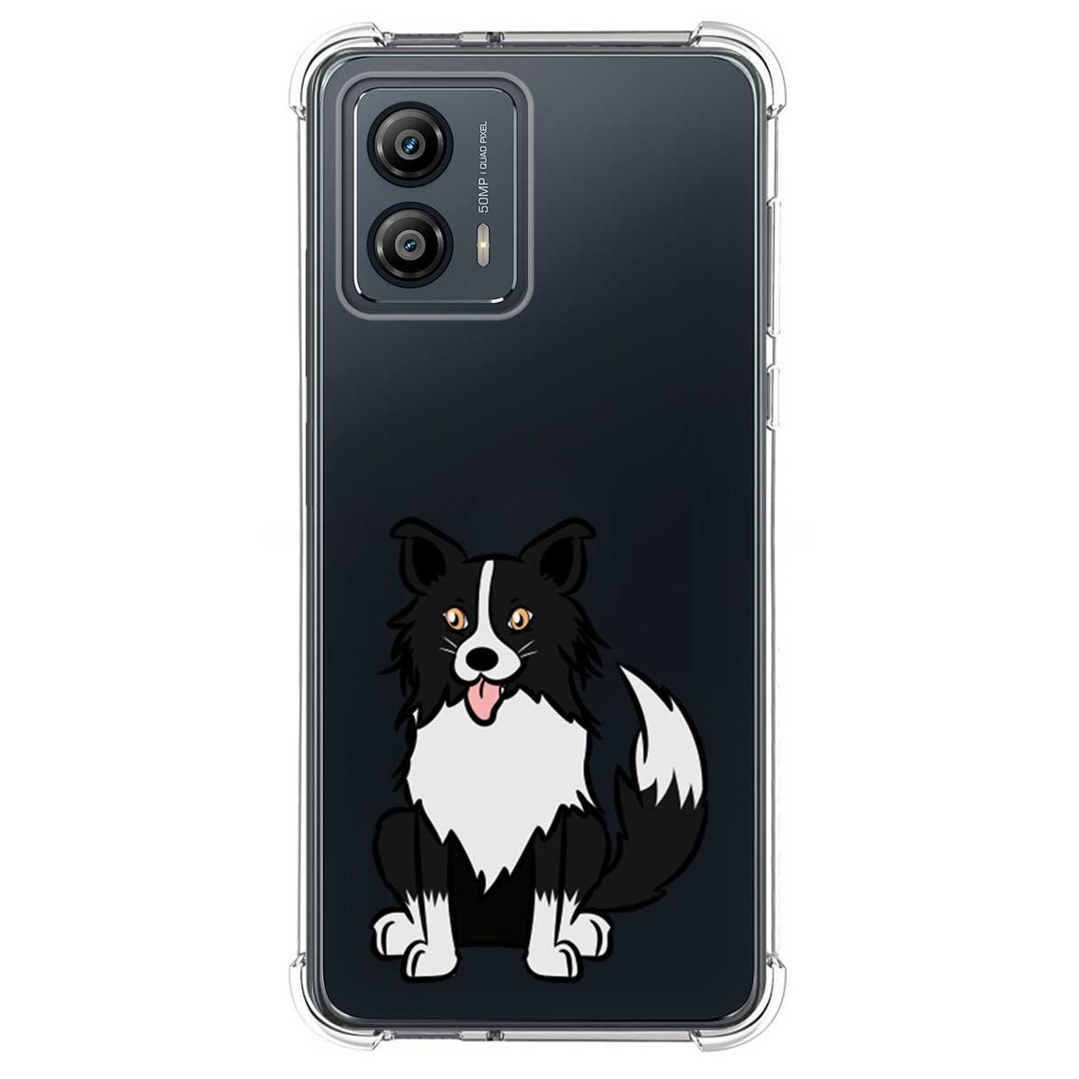 Funda Silicona Antigolpes para Motorola Moto G53 5G diseño Perros 01 Dibujos