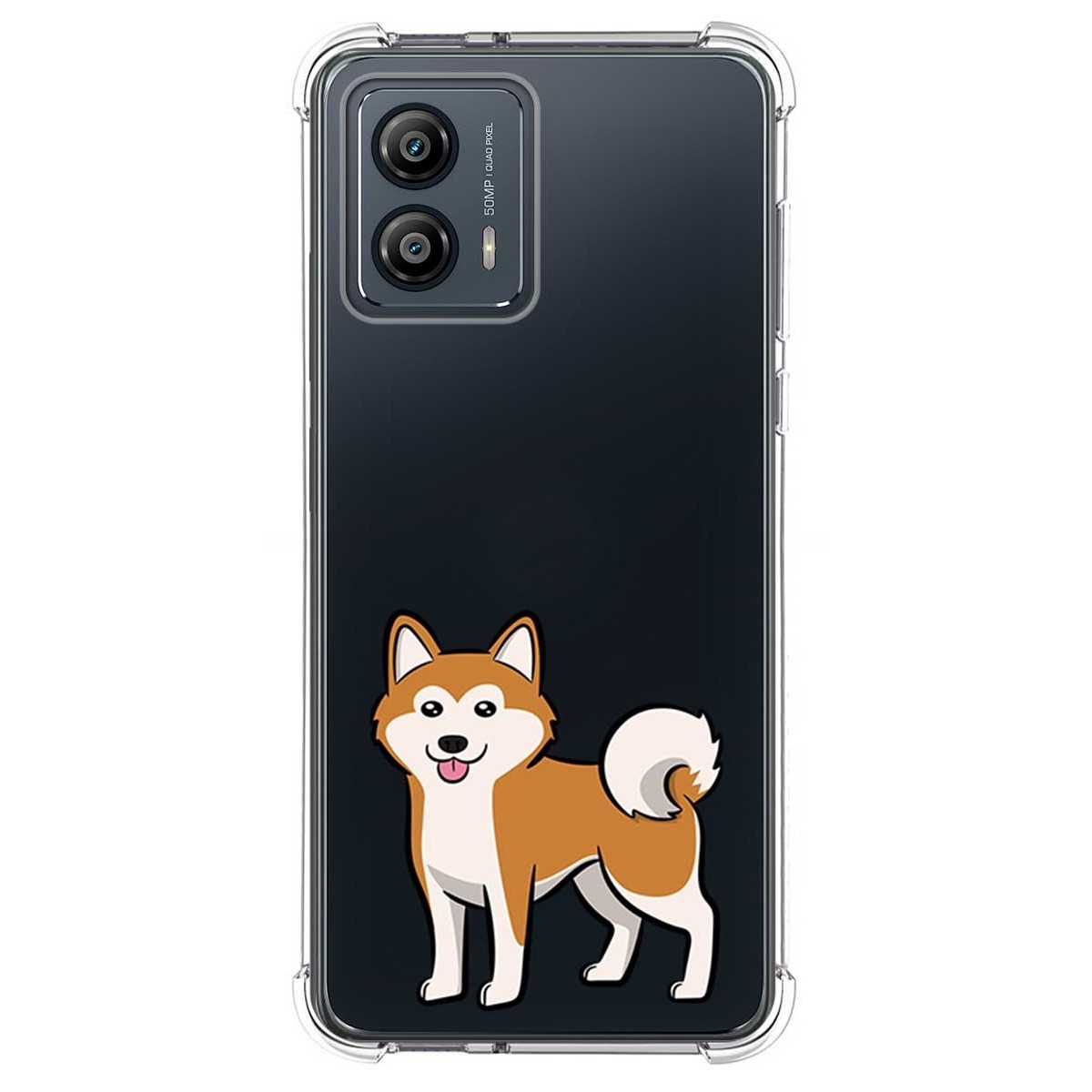 Funda Silicona Antigolpes para Motorola Moto G53 5G diseño Perros 02 Dibujos