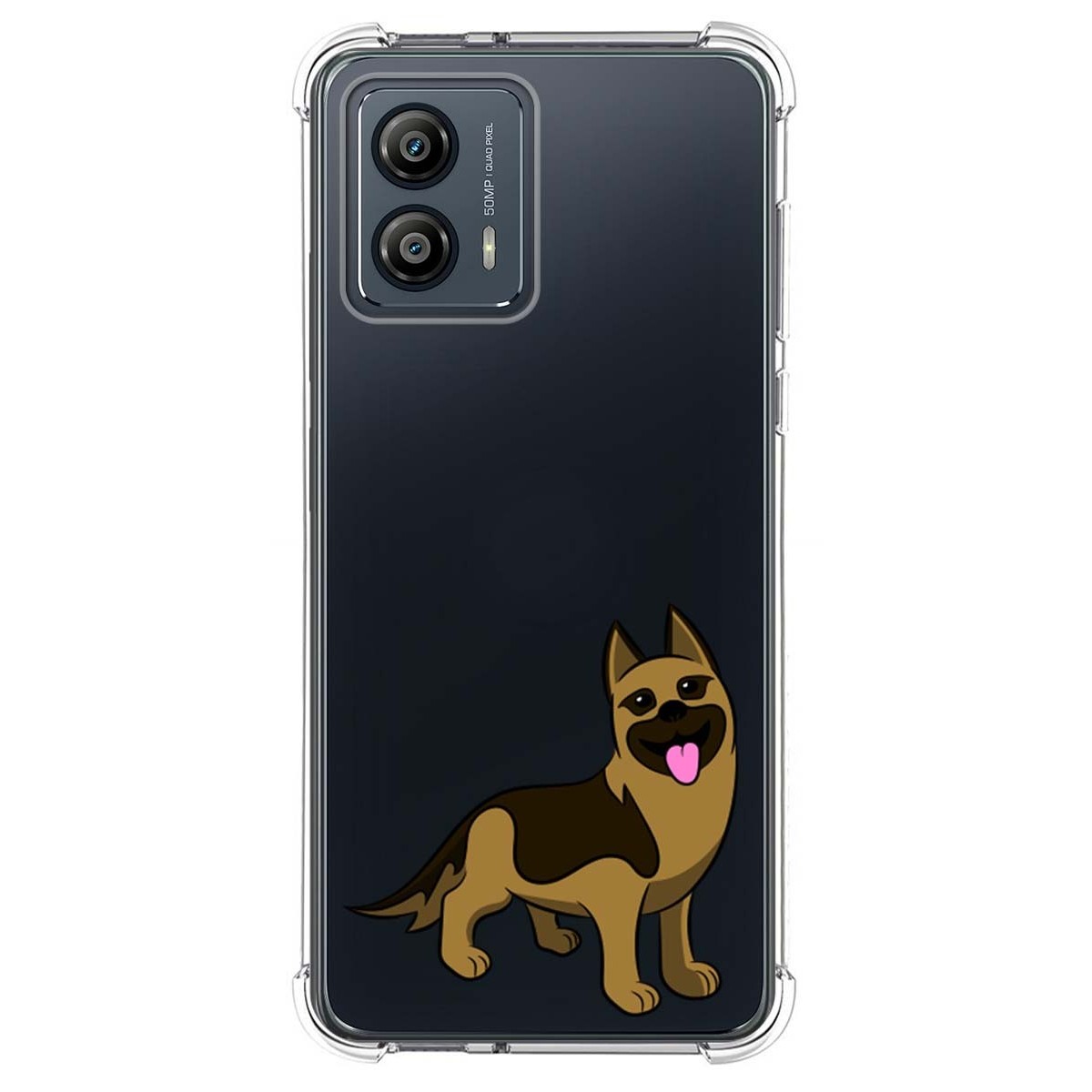 Funda Silicona Antigolpes para Motorola Moto G53 5G diseño Perros 03 Dibujos
