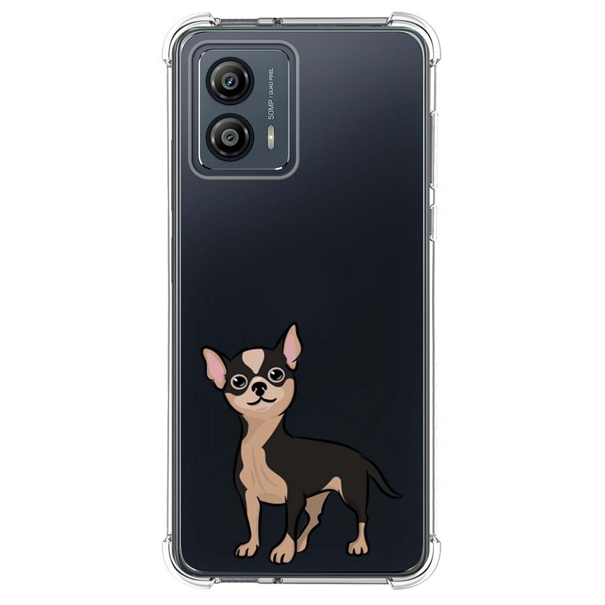 Funda Silicona Antigolpes para Motorola Moto G53 5G diseño Perros 05 Dibujos