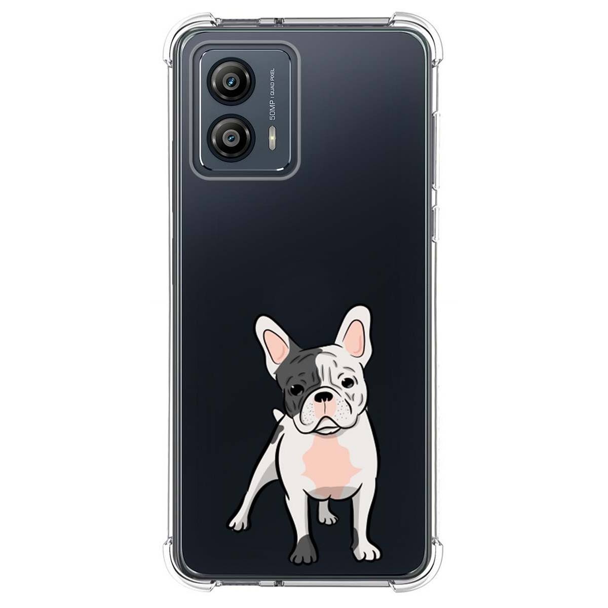 Funda Silicona Antigolpes para Motorola Moto G53 5G diseño Perros 06 Dibujos