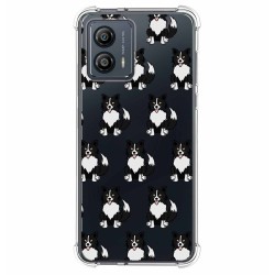 Funda Silicona Antigolpes para Motorola Moto G53 5G diseño Perros 07 Dibujos