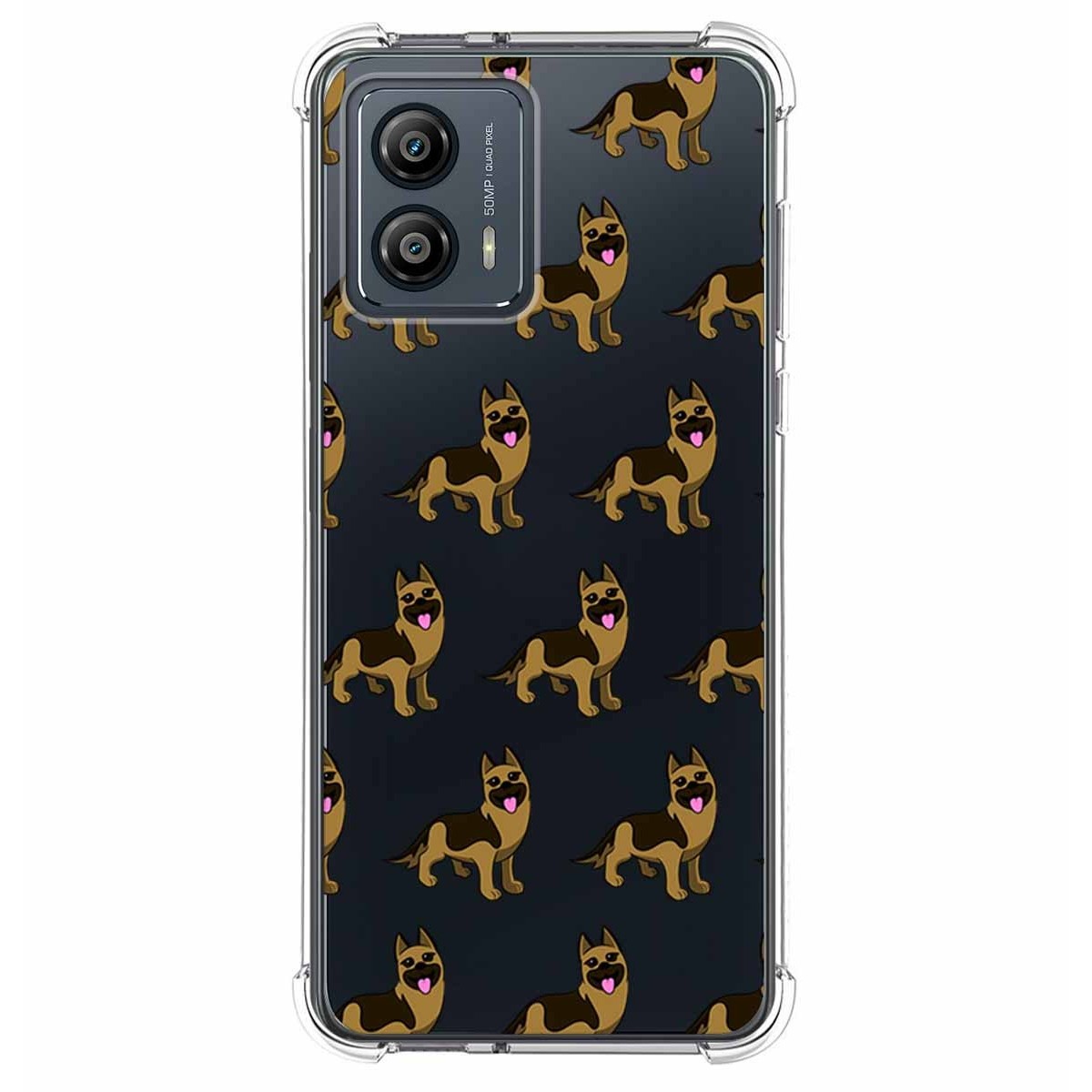 Funda Silicona Antigolpes para Motorola Moto G53 5G diseño Perros 09 Dibujos