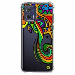 Funda Silicona Antigolpes para Motorola Moto G73 5G diseño Colores Dibujos
