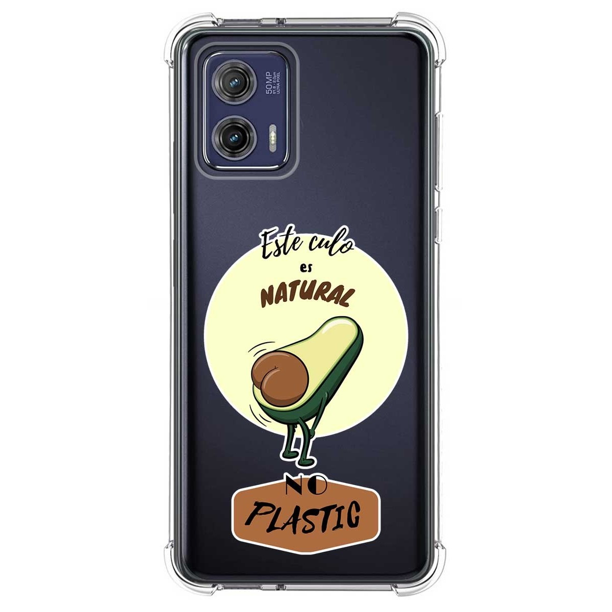 Funda Silicona Antigolpes para Motorola Moto G73 5G diseño Culo Natural Dibujos