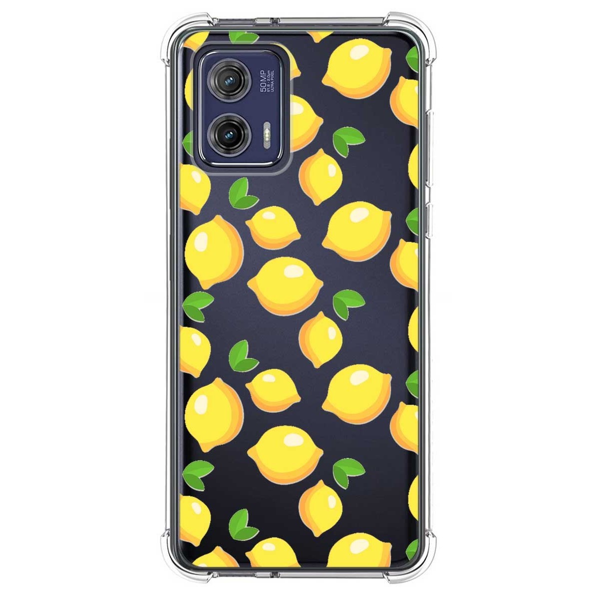 Funda Silicona Antigolpes para Motorola Moto G73 5G diseño Limones Dibujos