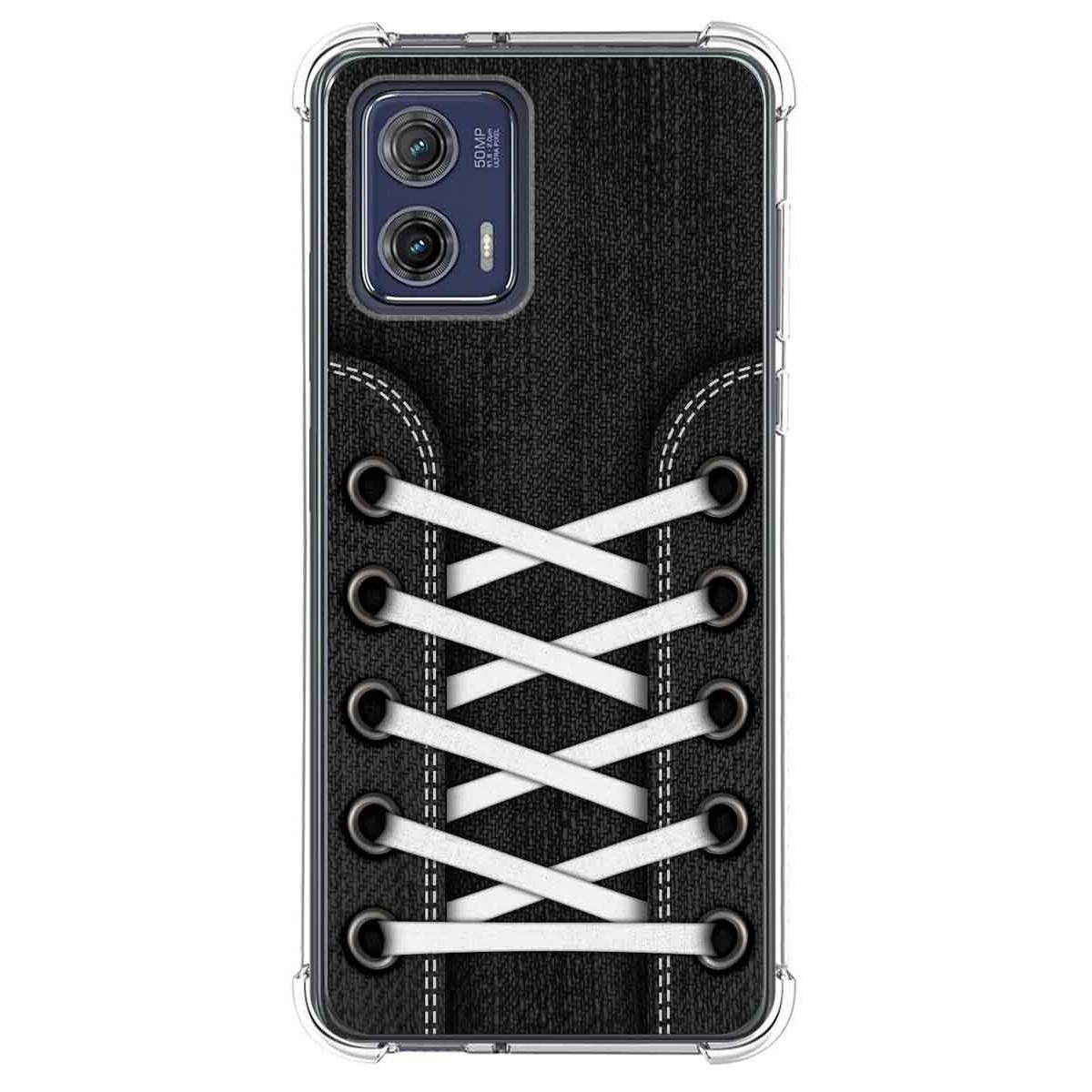 Funda Silicona Antigolpes para Motorola Moto G73 5G diseño Zapatillas 02 Dibujos