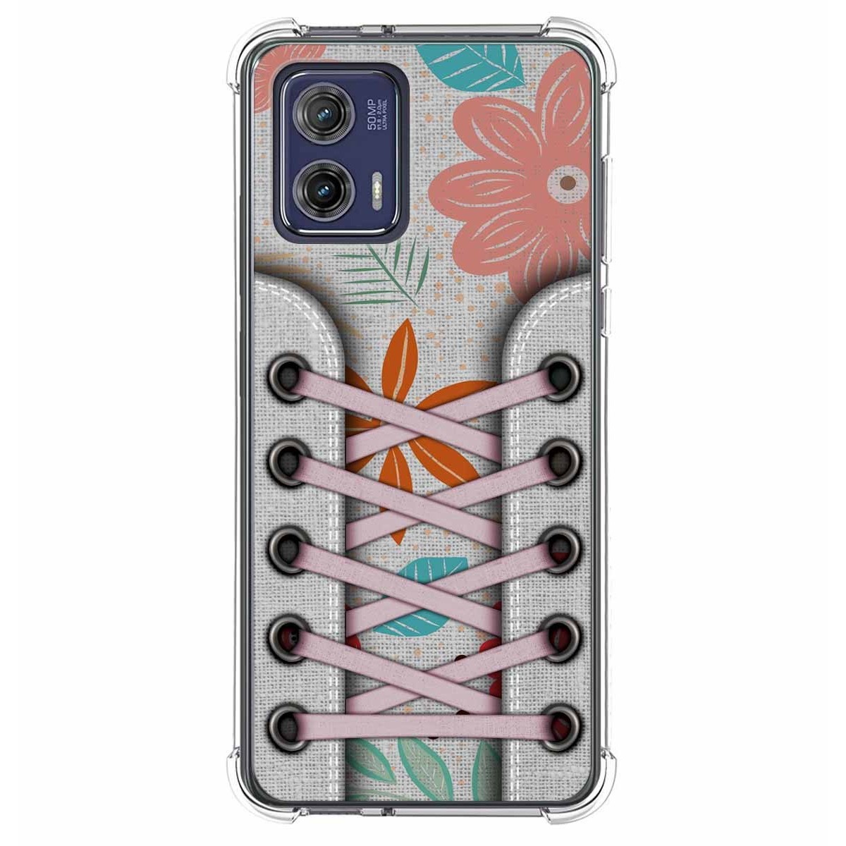 Funda Silicona Antigolpes para Motorola Moto G73 5G diseño Zapatillas 09 Dibujos