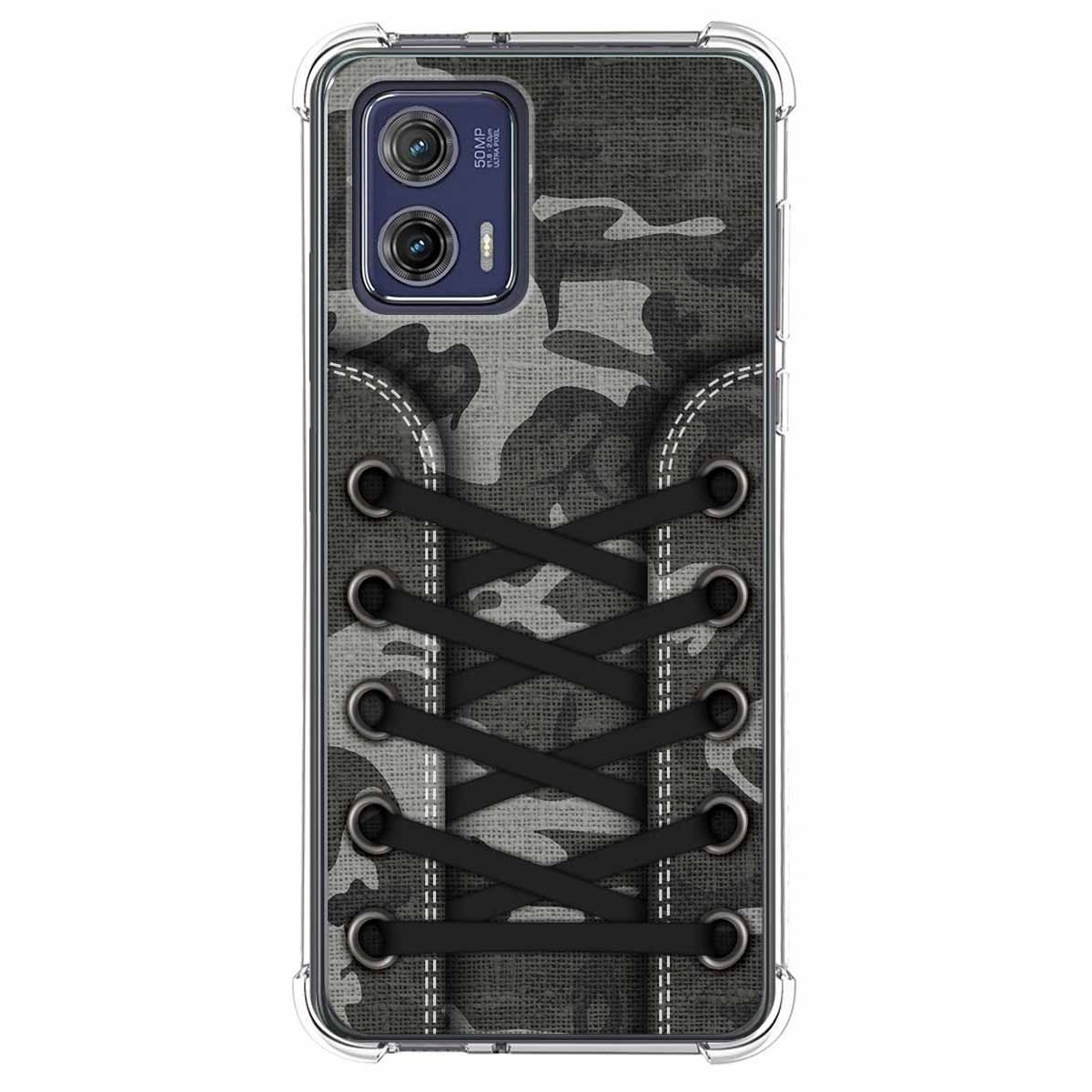 Funda Silicona Antigolpes para Motorola Moto G73 5G diseño Zapatillas 15 Dibujos
