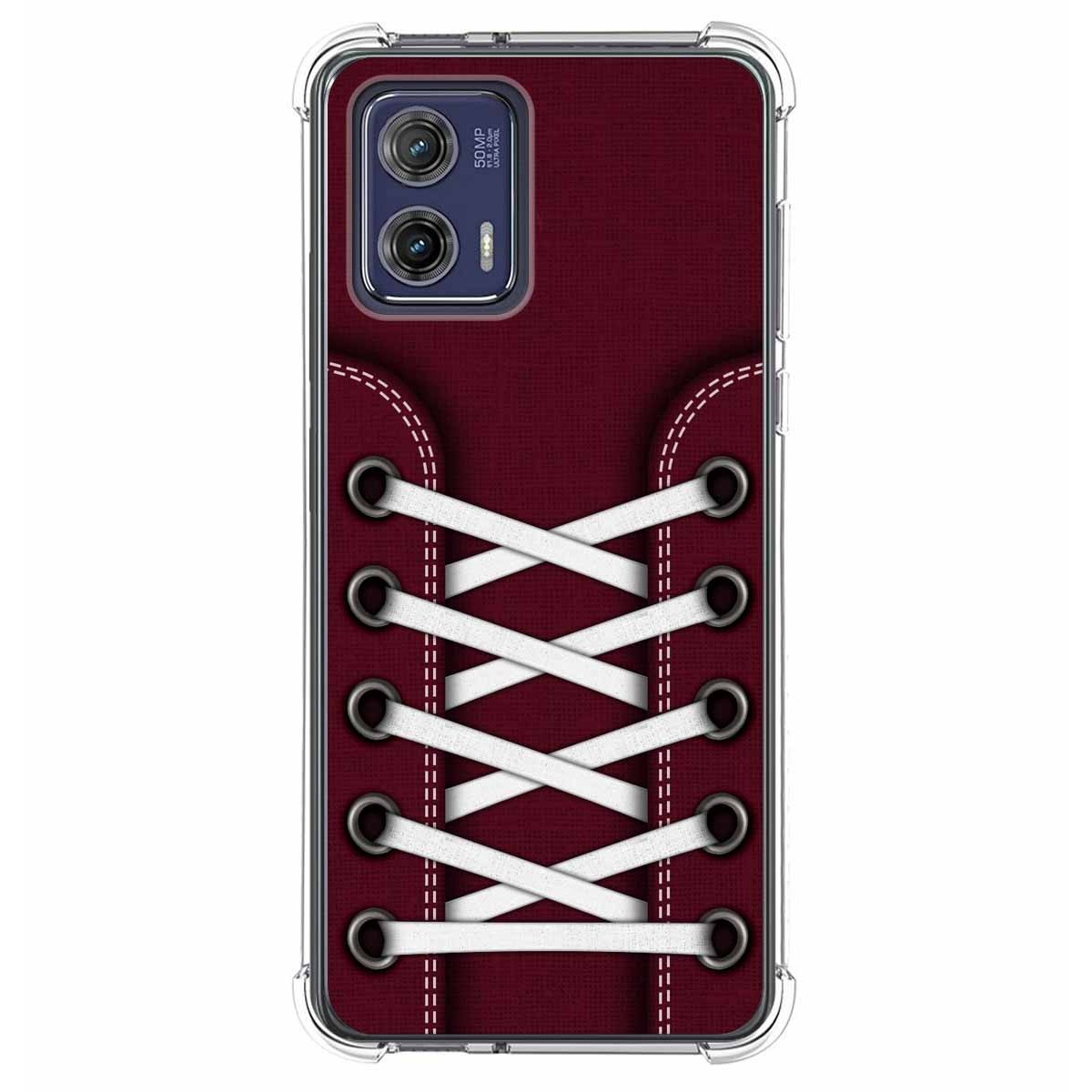Funda Silicona Antigolpes para Motorola Moto G73 5G diseño Zapatillas 17 Dibujos