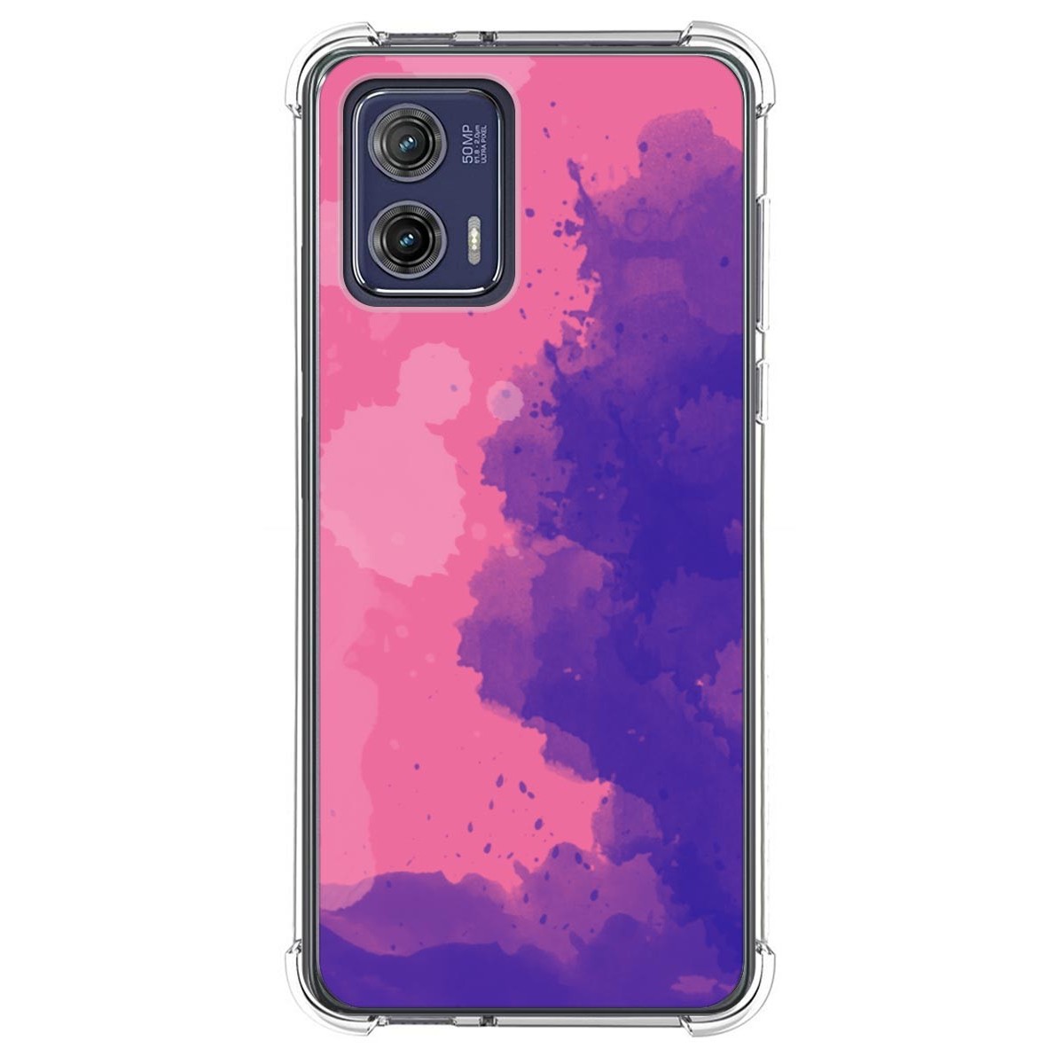 Funda Silicona Antigolpes para Motorola Moto G73 5G diseño Acuarela 07 Dibujos