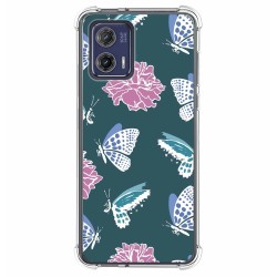 Funda Silicona Antigolpes para Motorola Moto G73 5G diseño Flores 10 Dibujos