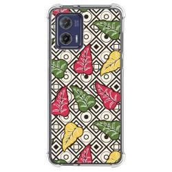 Funda Silicona Antigolpes para Motorola Moto G73 5G diseño Flores 11 Dibujos