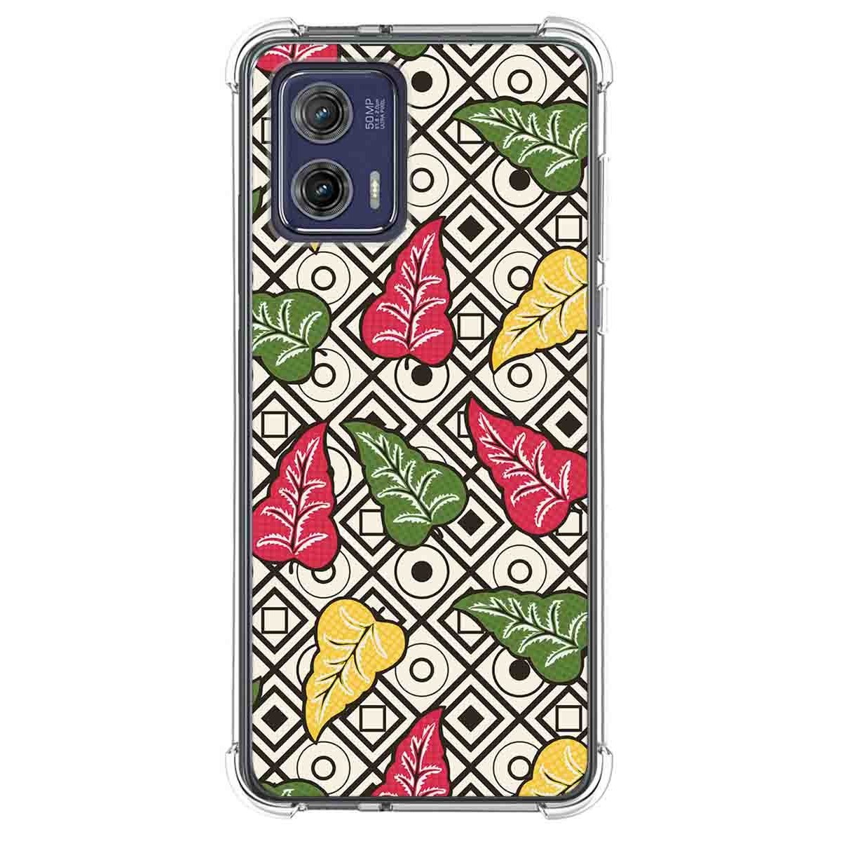 Funda Silicona Antigolpes para Motorola Moto G73 5G diseño Flores 11 Dibujos