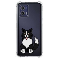Funda Silicona Antigolpes para Motorola Moto G73 5G diseño Perros 01 Dibujos
