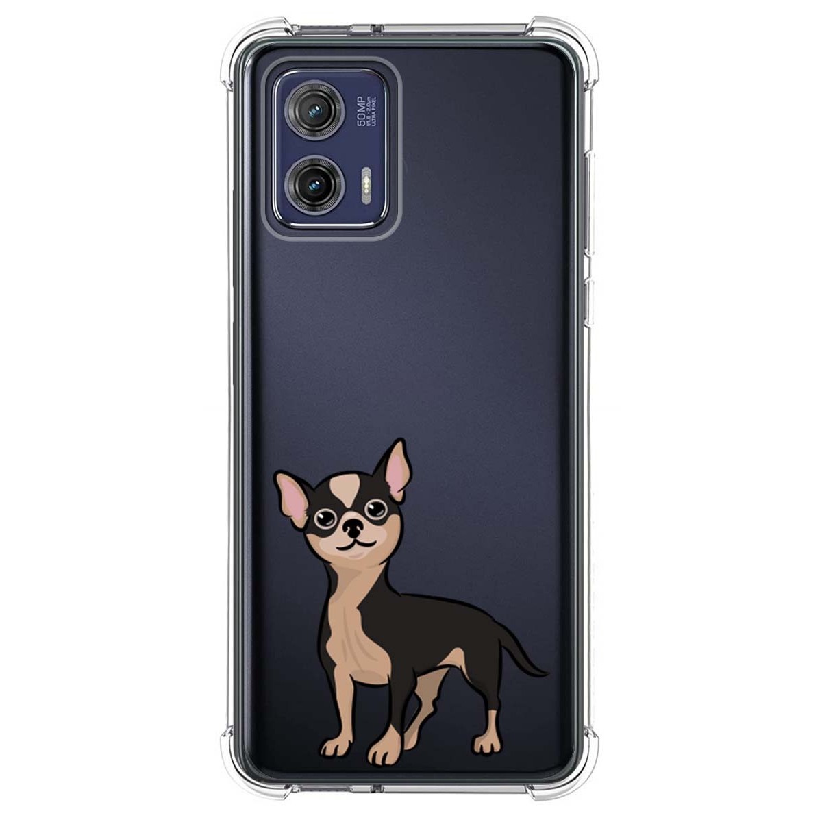 Funda Silicona Antigolpes para Motorola Moto G73 5G diseño Perros 05 Dibujos