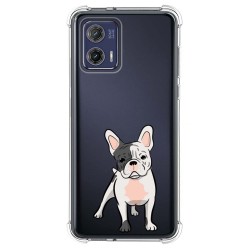Funda Silicona Antigolpes para Motorola Moto G73 5G diseño Perros 06 Dibujos