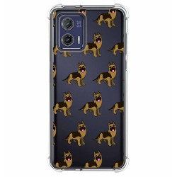 Funda Silicona Antigolpes para Motorola Moto G73 5G diseño Perros 09 Dibujos