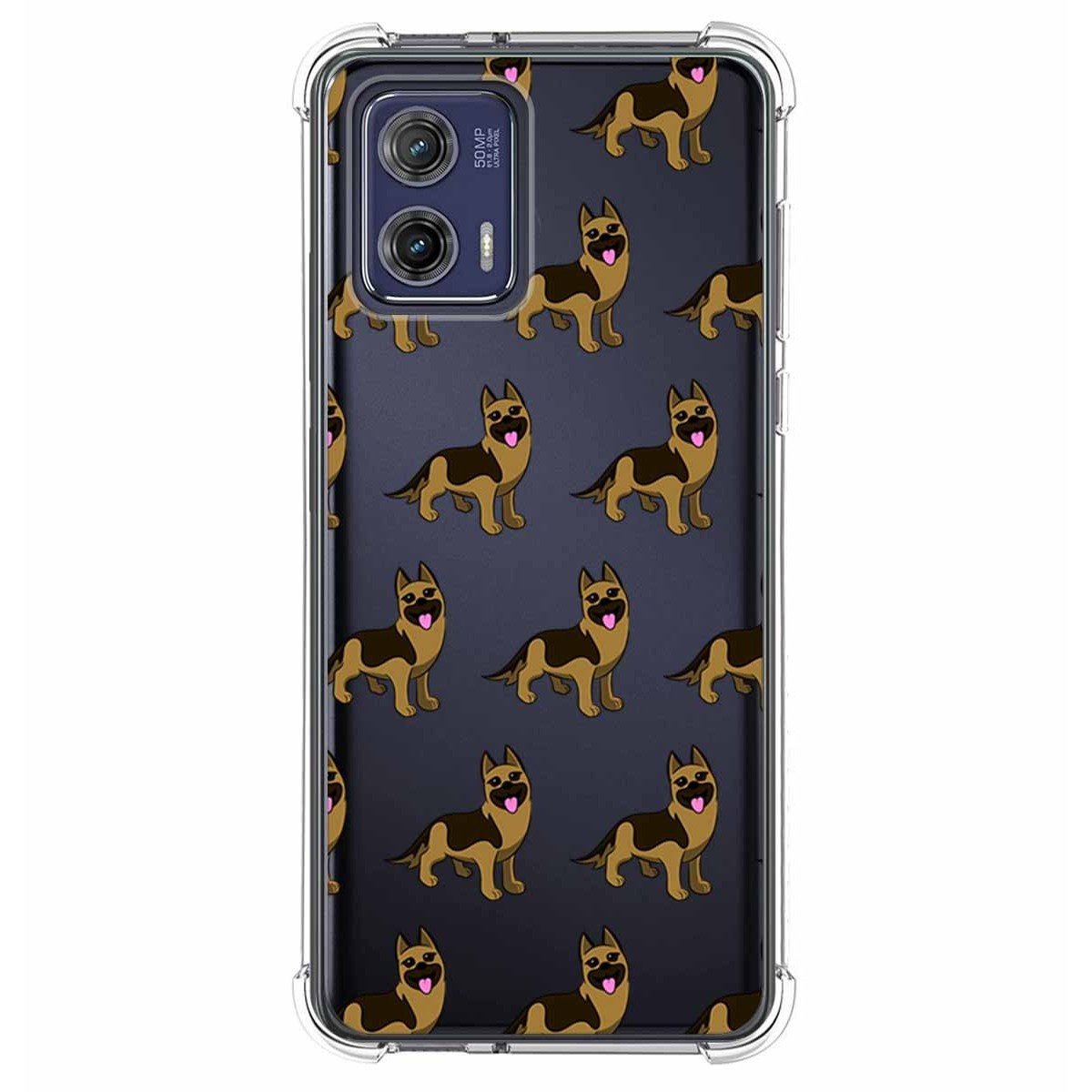 Funda Silicona Antigolpes para Motorola Moto G73 5G diseño Perros 09 Dibujos
