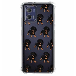 Funda Silicona Antigolpes para Motorola Moto G73 5G diseño Perros 10 Dibujos