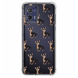 Funda Silicona Antigolpes para Motorola Moto G73 5G diseño Perros 11 Dibujos