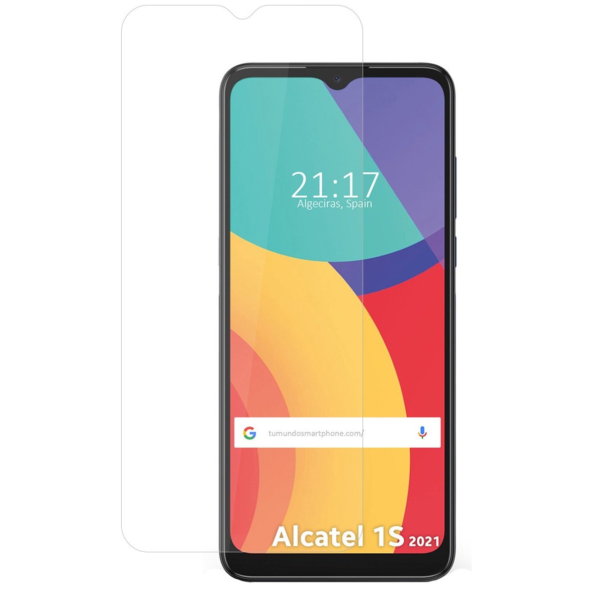 Protector Pantalla Hidrogel Mate Antihuellas para Alcatel 1S 2021 / 3L 2021