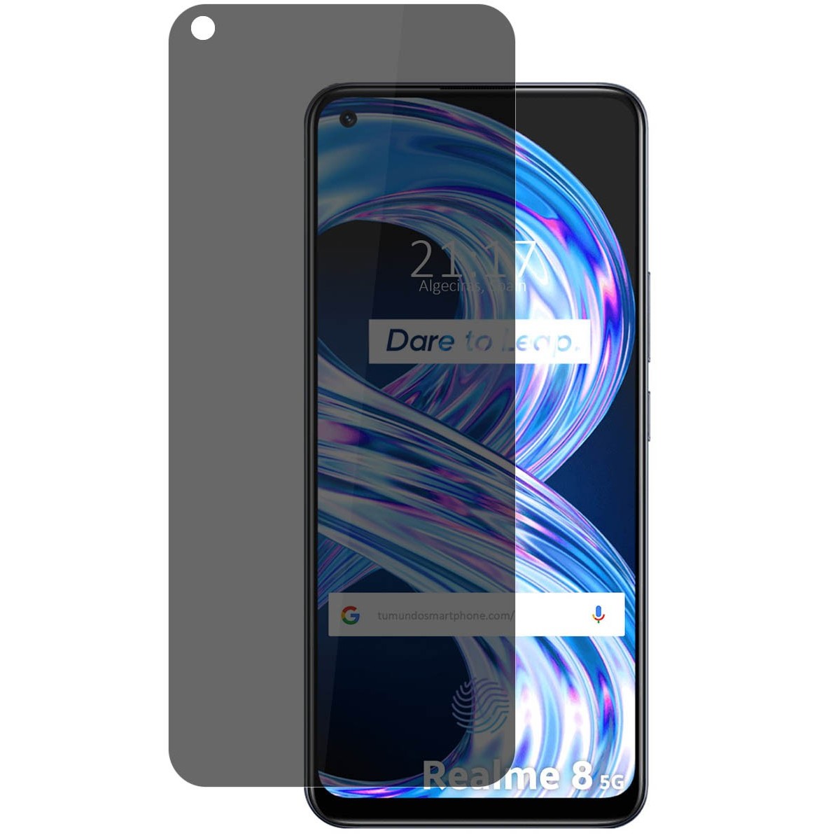 Protector Pantalla Hidrogel Privacidad Antiespías para Realme 8 5G / Narzo 30 5G