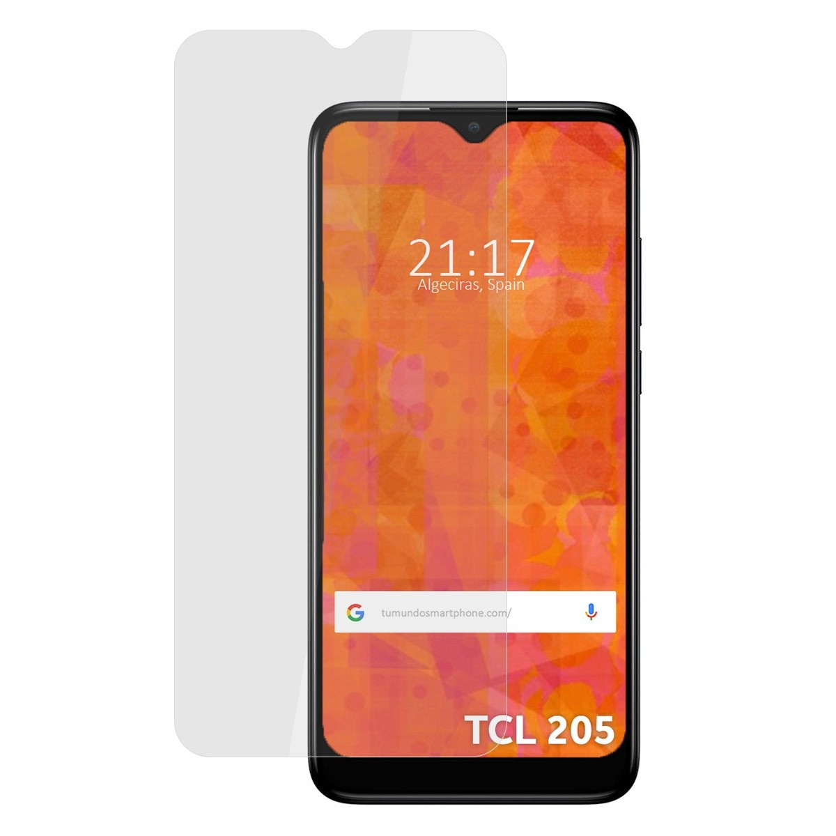 Protector Pantalla Hidrogel Mate Antihuellas para TCL 205