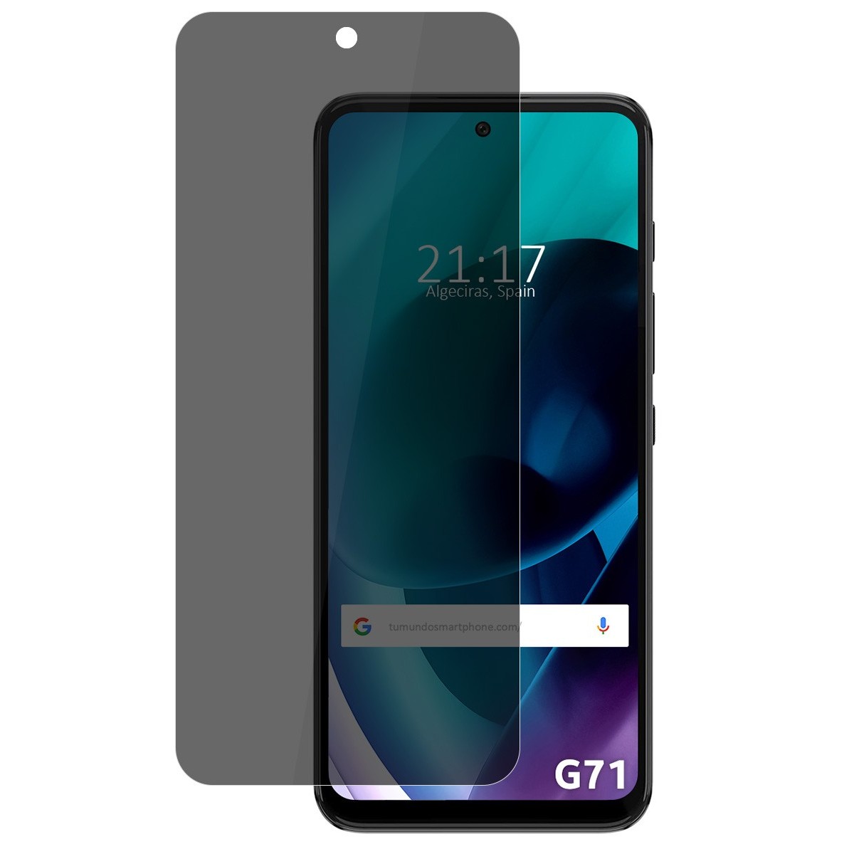 Protector Pantalla Hidrogel Privacidad Antiespías para Motorola Moto G71 5G