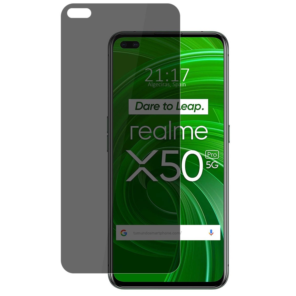 Protector Pantalla Hidrogel Privacidad Antiespías para Realme X50 Pro 5G
