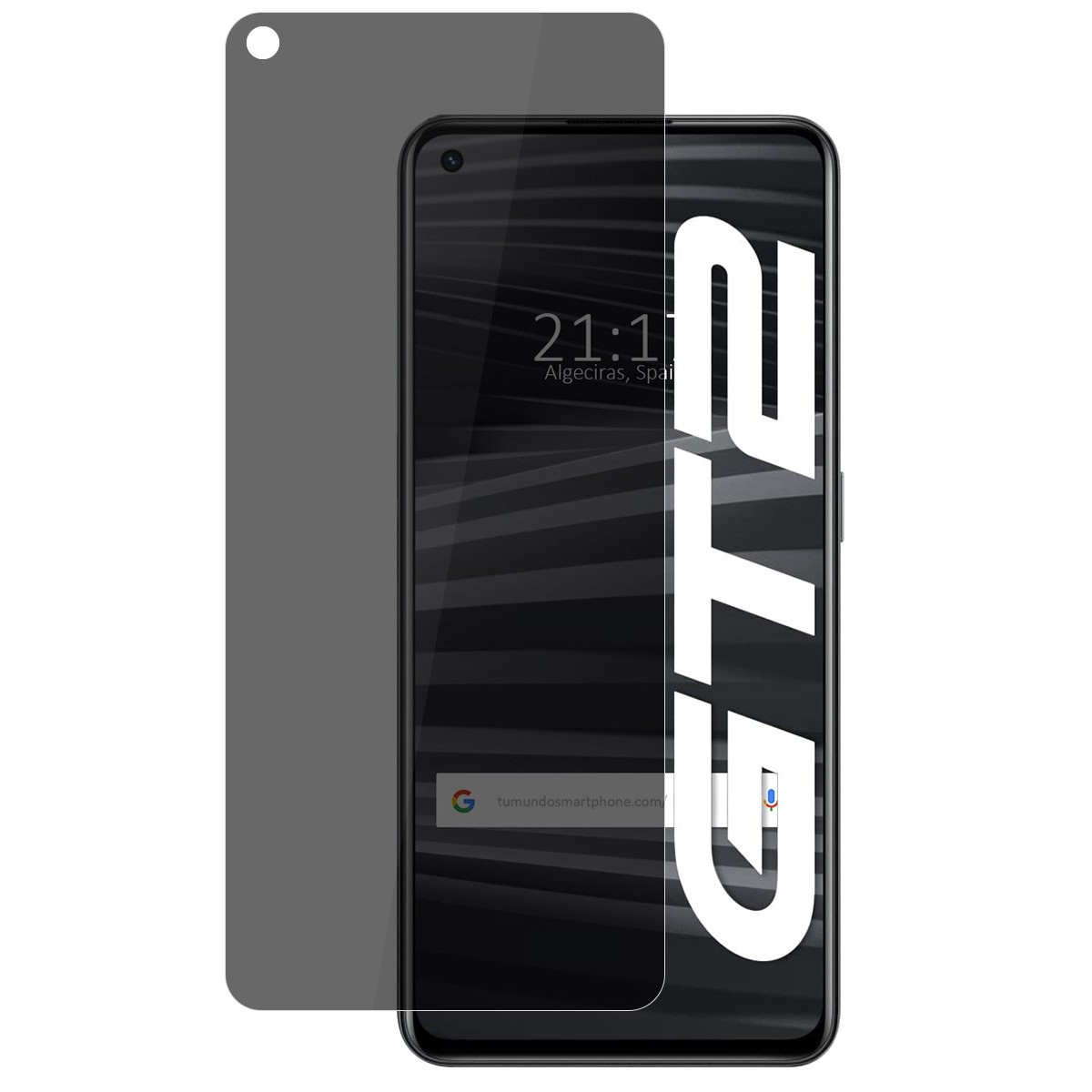 Protector Pantalla Hidrogel Privacidad Antiespías para Realme GT 2 5G