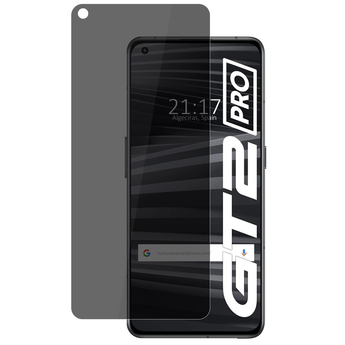 Protector Pantalla Hidrogel Privacidad Antiespías para Realme GT 2 Pro 5G