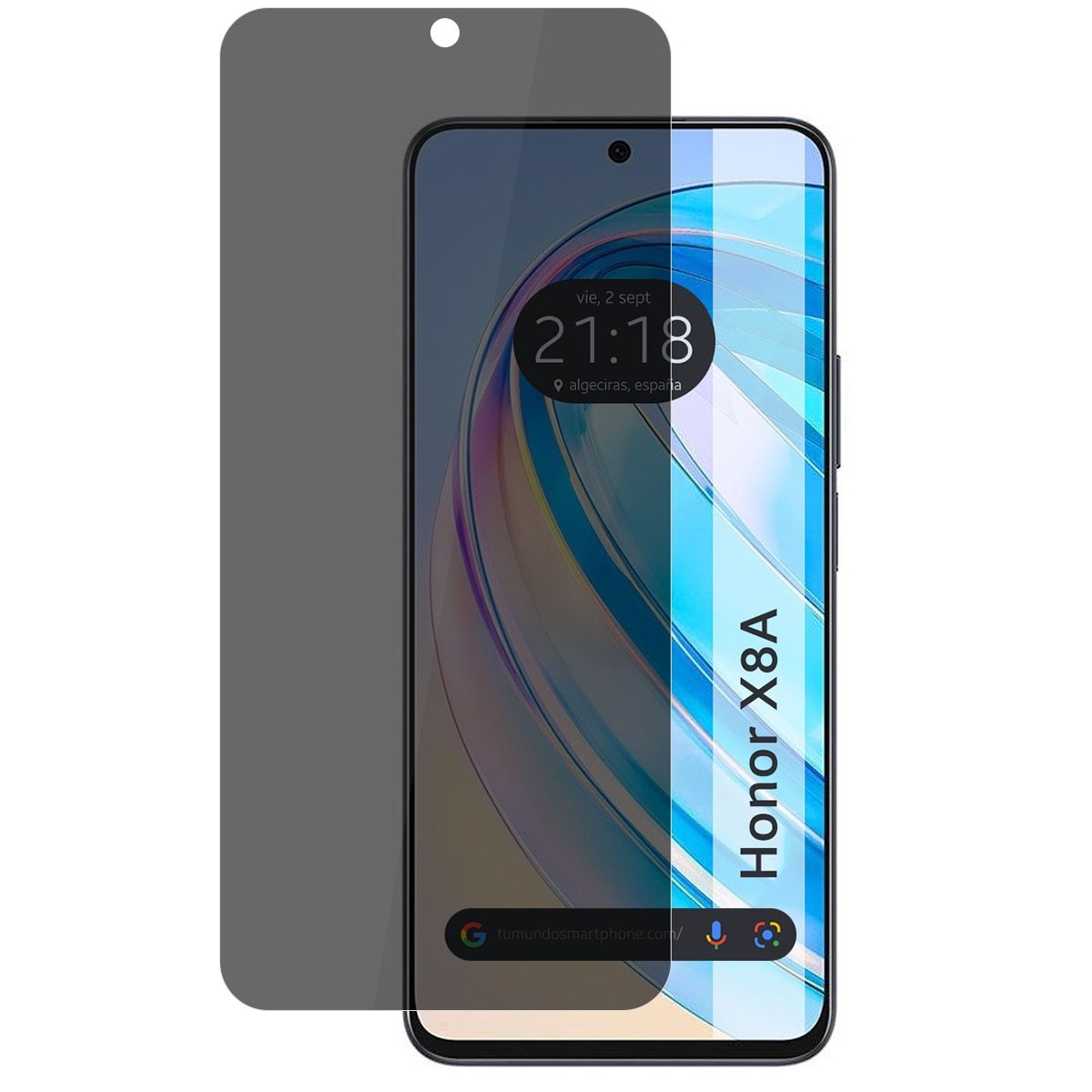 Protector Pantalla Hidrogel Privacidad Antiespías para Huawei Honor X8a